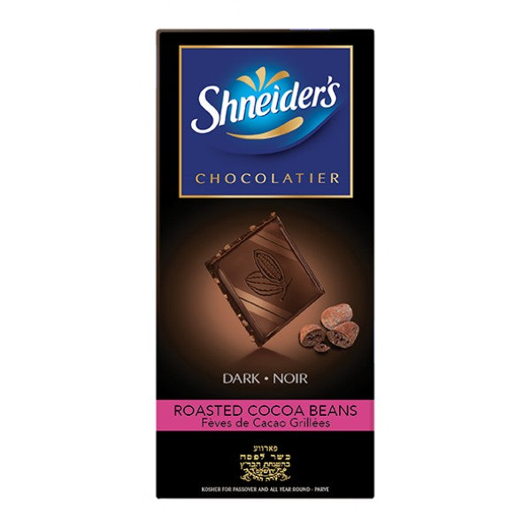 Shneider Black Cocoa Bean Choc 100G