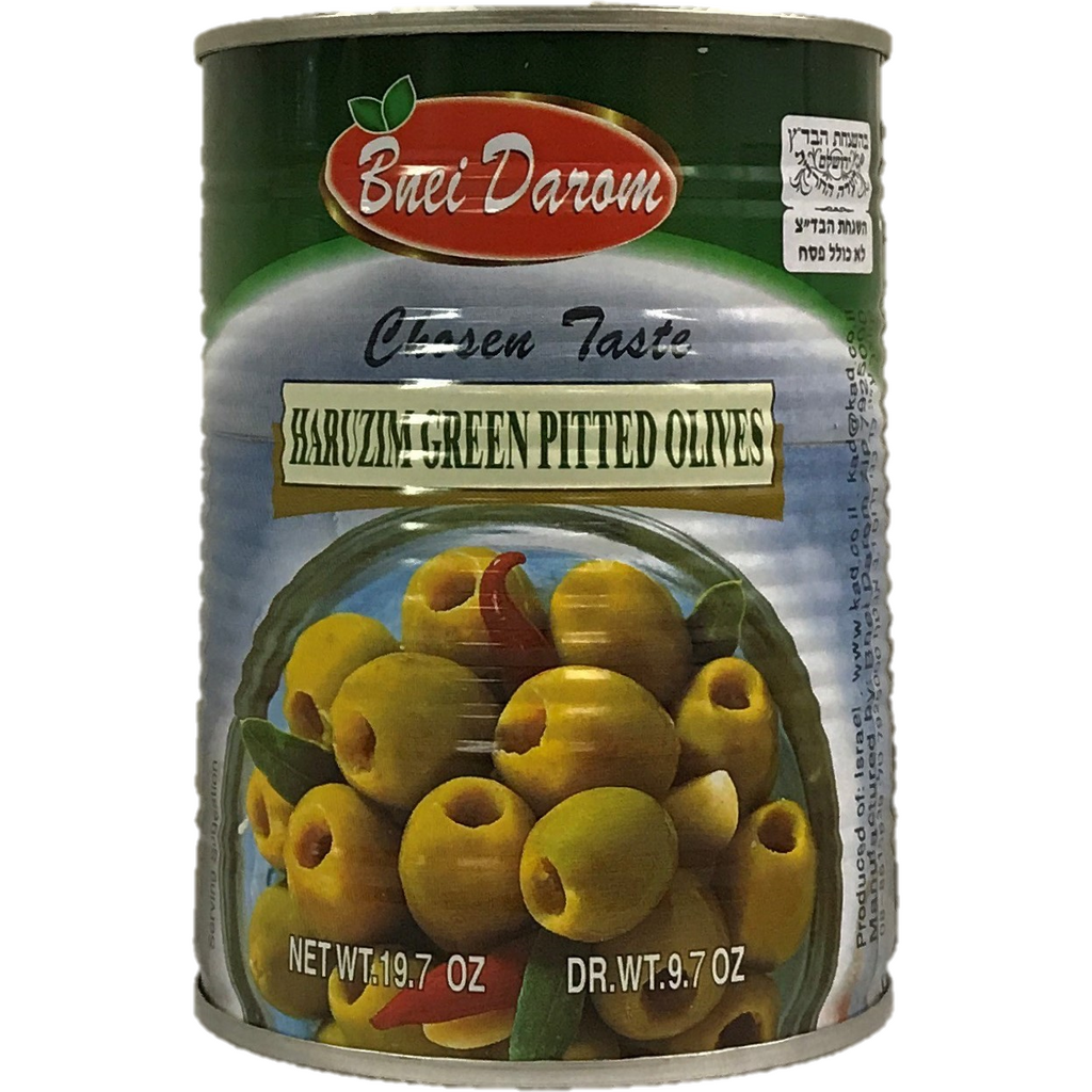 Bnei Darom Olives Green Pitted 560G