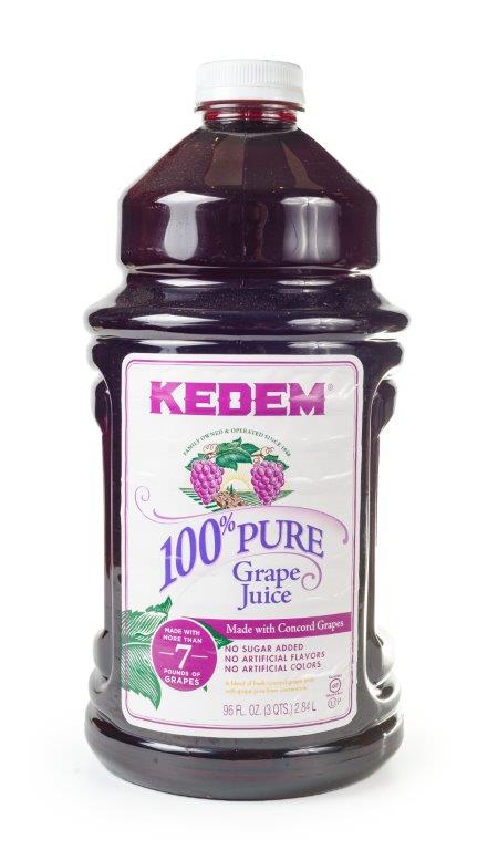 KEDEM GRAPE JUICE 96OZS 2.84 L x 6