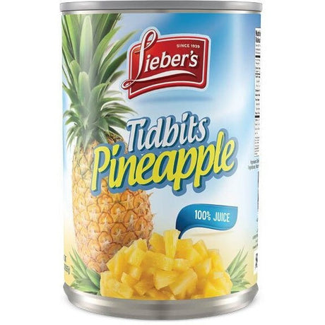 Liebers Pineapple Tidbits 565G