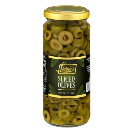 LIEBERS SLICED OLIVES x 12