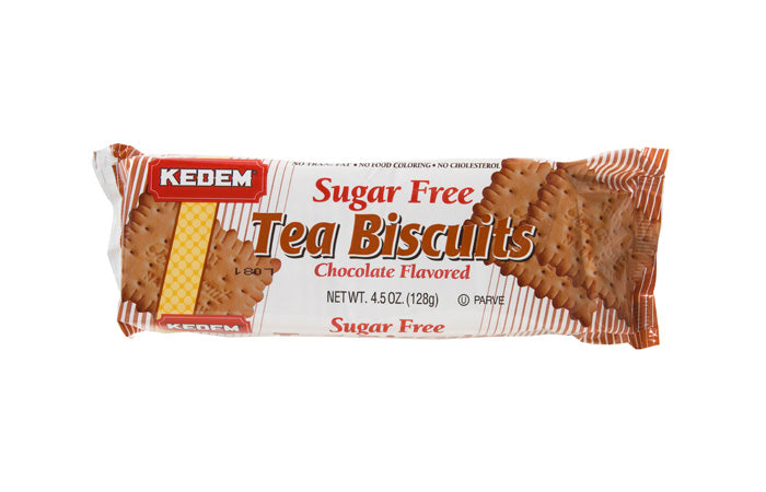 KEDEM TEA BISCUITS S/F CHOC 128g x 24
