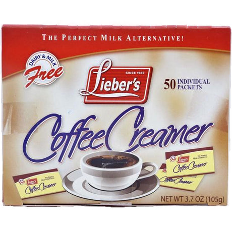Liebers Coffee Creamer Sachets 50 Pack 105G