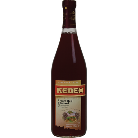 KEDEM CREAM RED WINE 750ML x 12