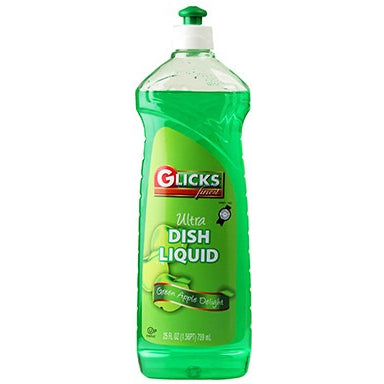 Glicks Dish Lotion Green 739Ml