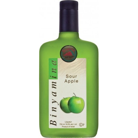 Binyamina Liquor Sour Apple 750Ml