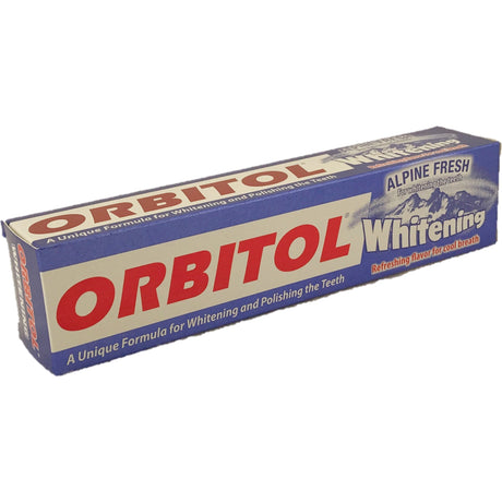 Orbitol Toothpaste Alpine Fresh Whitening 145G