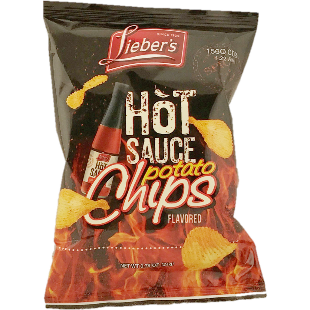 Liebers Hot Sauce Potato Chips 21G