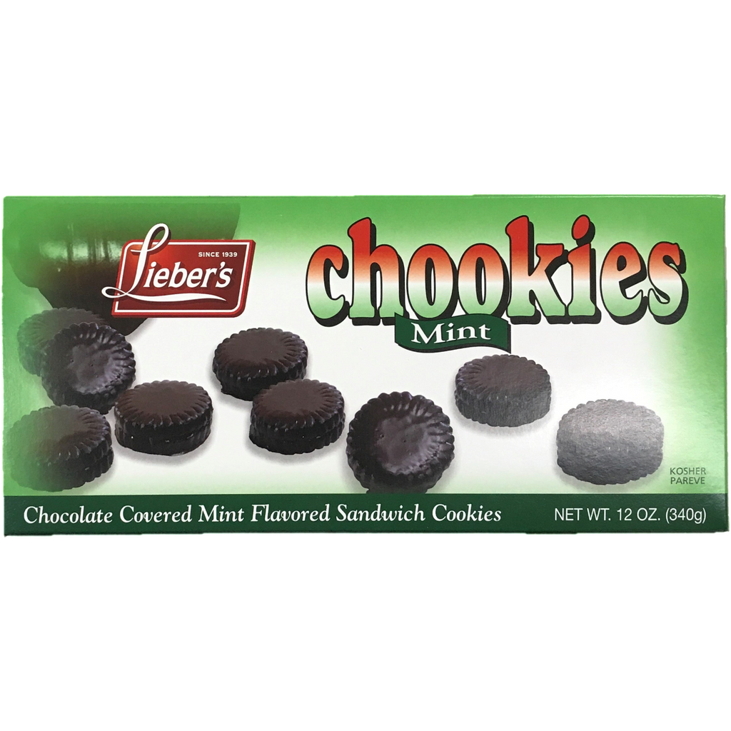 Liebers Chookies Chocolate Mint Cookies 340G