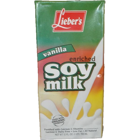 Liebers Soy Milk Vanilla 1L