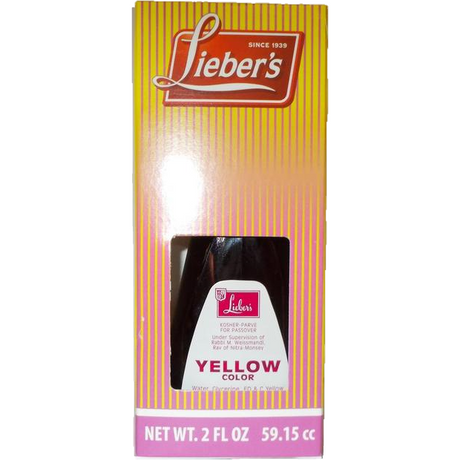 Liebers Food Colouring Yellow 56G