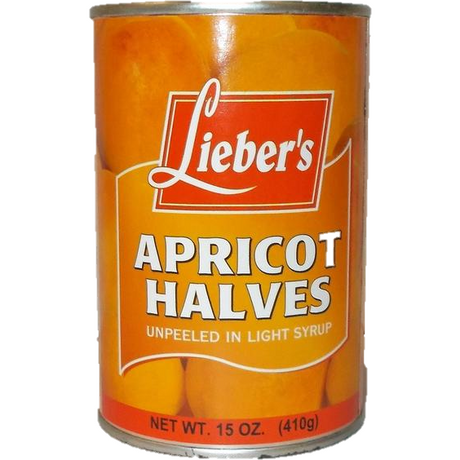 Liebers Apricot Halves 410G