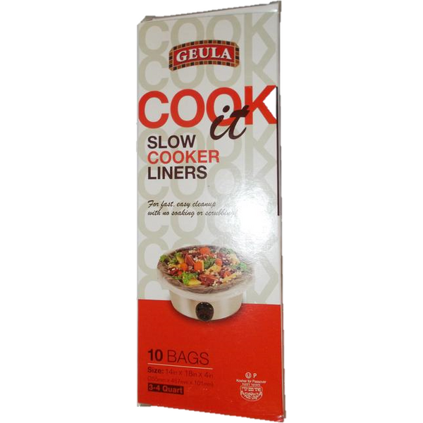 Geula Small Slow Cooker Liners (Red)