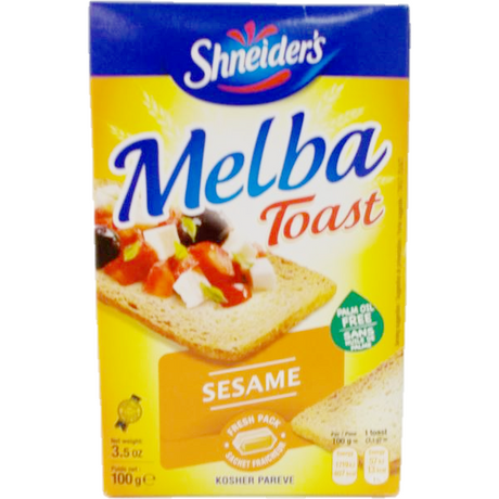 Shneiders Melba Toast Sesame 100G