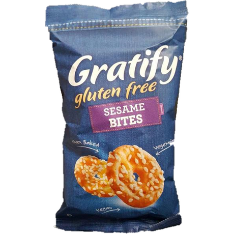 Gratify Gluten Free Sesame Bites 56G