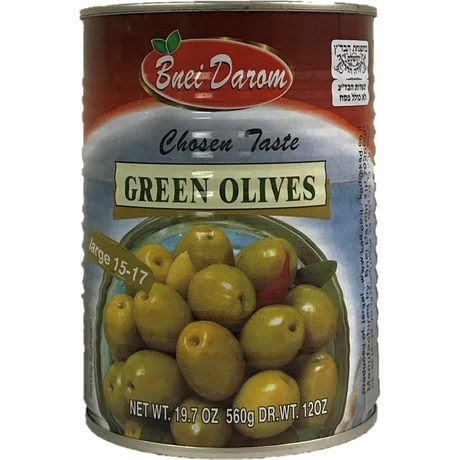 Bnei Darom Olives Green 560G