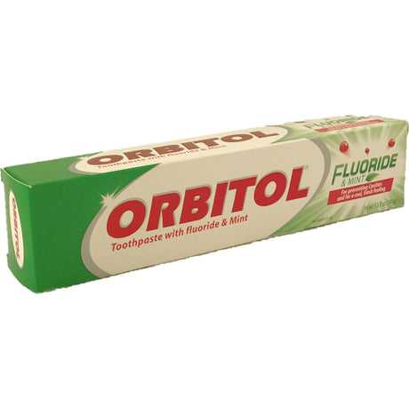 Orbitol Toothpaste With Fluoride And Mint 145G