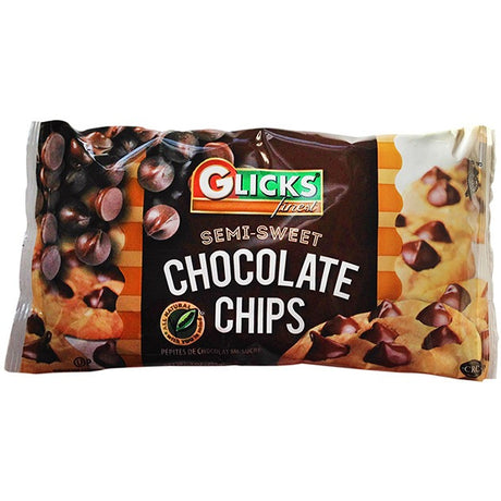 Glicks Chocolate Chips 255G