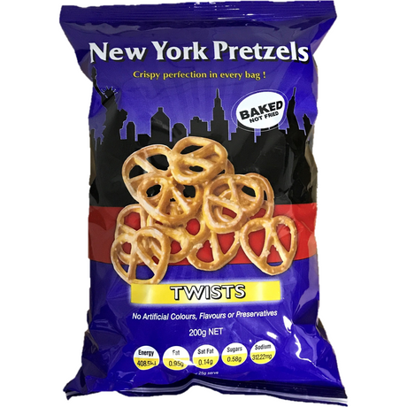New York Pretzel Twists 200G