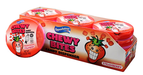 Chewy Bitz Strawberry In Dispencer 43G