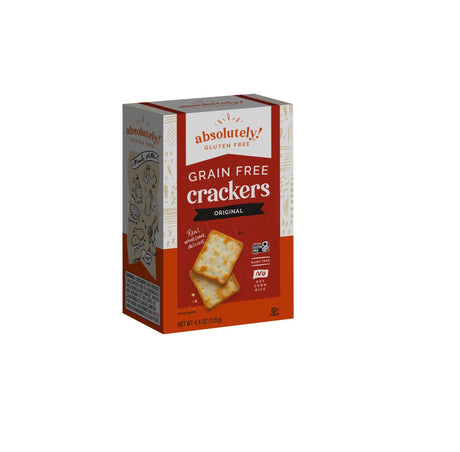 ABSOLUTELY G/F CRACKERS ORIGINAL  125G x 12