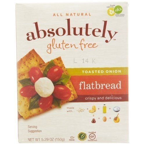 ABSOLUTELY G/F FLATBREAD TOASTED ONION 150g x 12