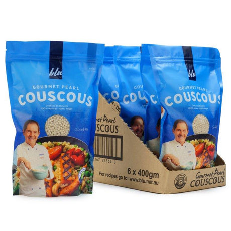 BLU GOURMET PEARL COUSCOUS 400g x 6