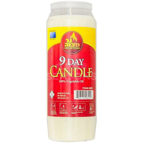 9 DAY CANDLE x 20