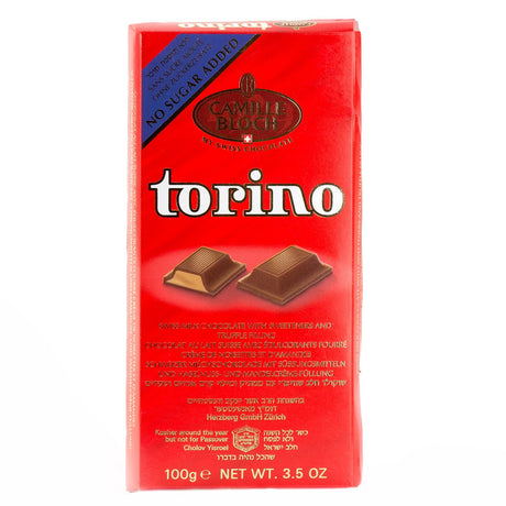 C.B. TORINO CHOCOLATE NO SUGAR MILK 100g x 18