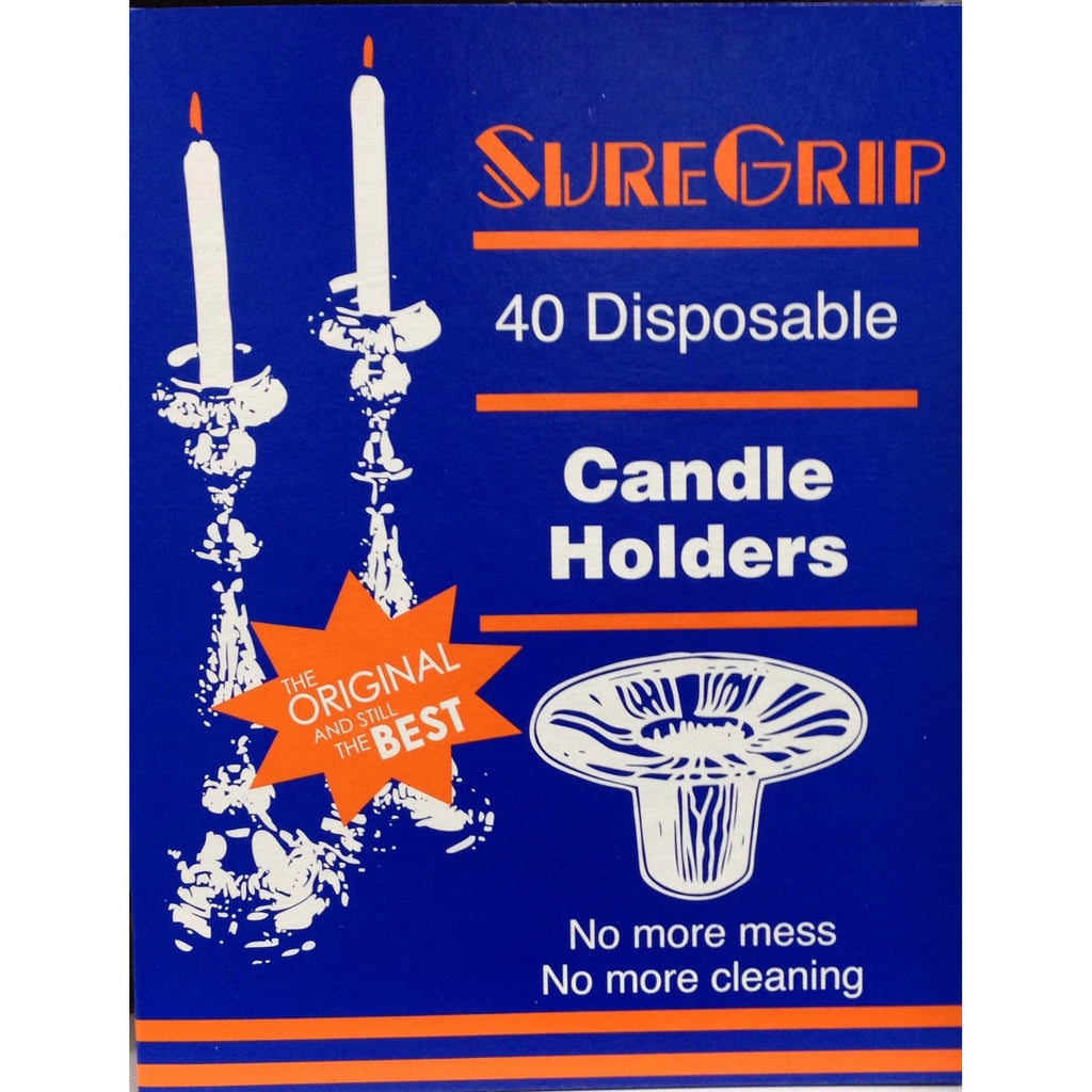 Sure Grip Candle Holders 40 Pack
