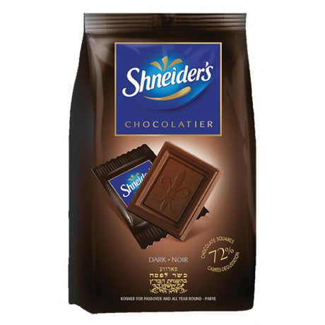 Shneiders Chocolate Squares Dark 72% 200G