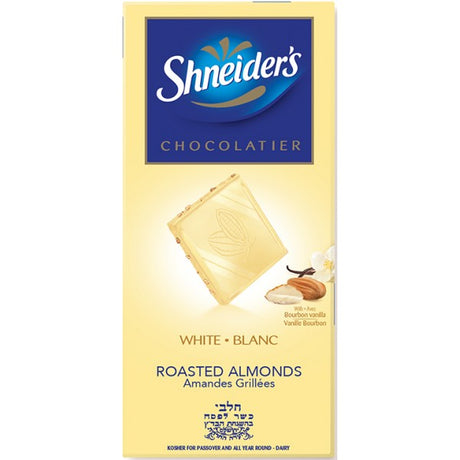 Shneider White Choc/Almond 100G