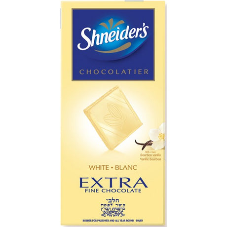 Shneiders Fine White Chocolate 100G