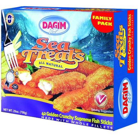 Dagim Crunchy Breaded Fish Sticks 708G