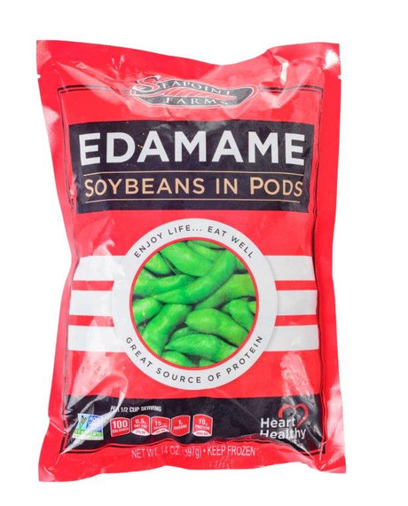EDAMAME SOYBEAN IN PODS 397G RED PACKET x 12
