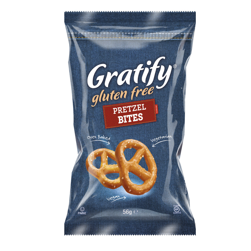 Gratify Gluten Free Pretzel Bites 56G