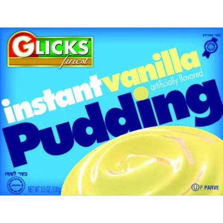 Glicks Instant Vanilla Pudding 100G