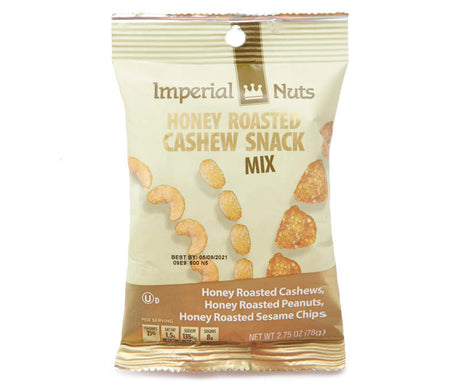 IMPERIAL NUTS HONEY ROASTED CASHEW SNACK 78G