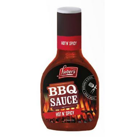 Liebers BBQ Sauce Hot N' Spicy 510G