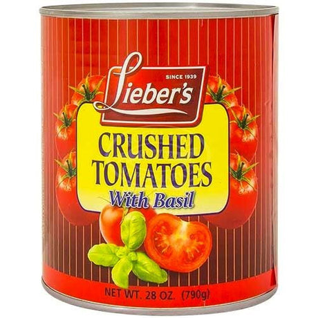 Liebers Tomatoes Crushed With Basil 790G