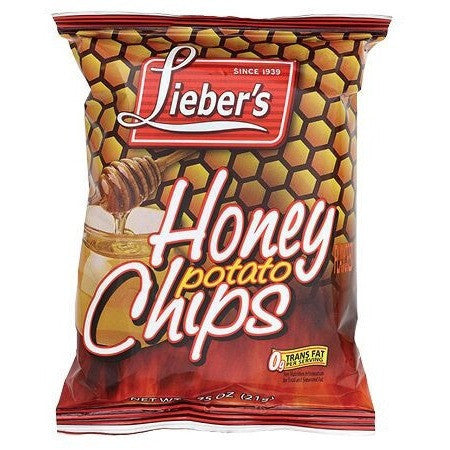 Liebers Honey Potato Chips 21G