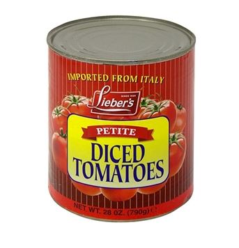 LIEBERS PETITE DICED TOMATOES 792g