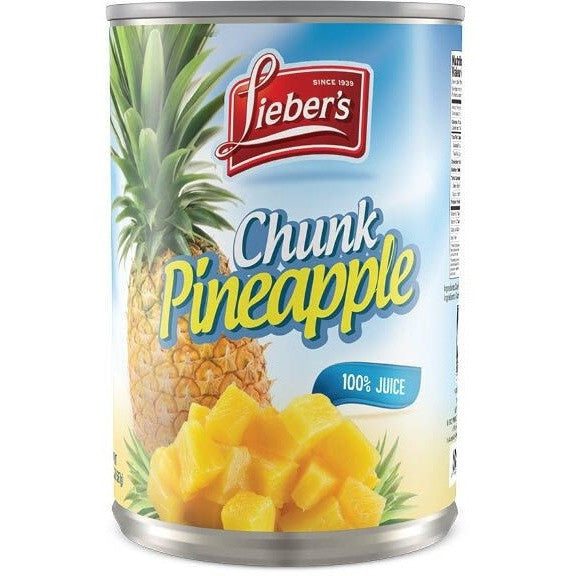 Liebers Chunk Pineapple 565G