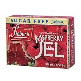 Liebers Jelly Sugar Free Raspberry 8.5G
