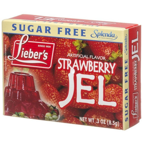 Liebers Jelly Sugar Free Stawberry 8.5G