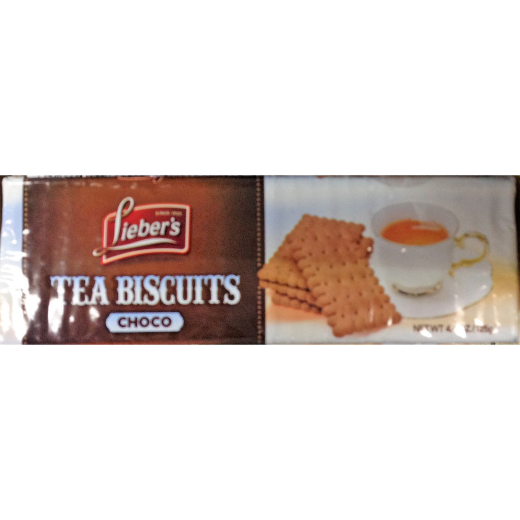 Liebers Tea Biscuits Chocolate 125G