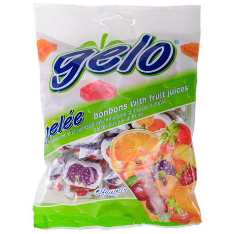 GELO BONBONS WITH FRUIT JUICES 200G x 15