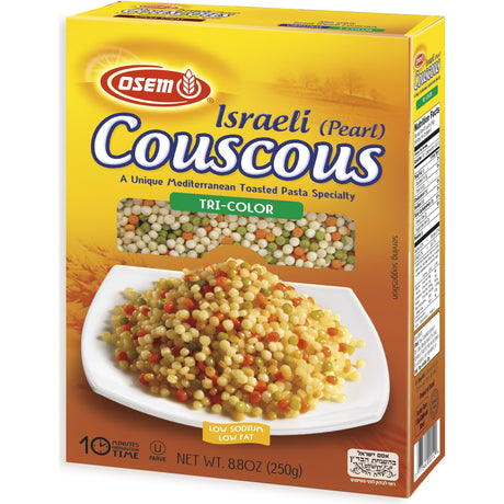 Osem Tri-Color Pearl Couscous 250G