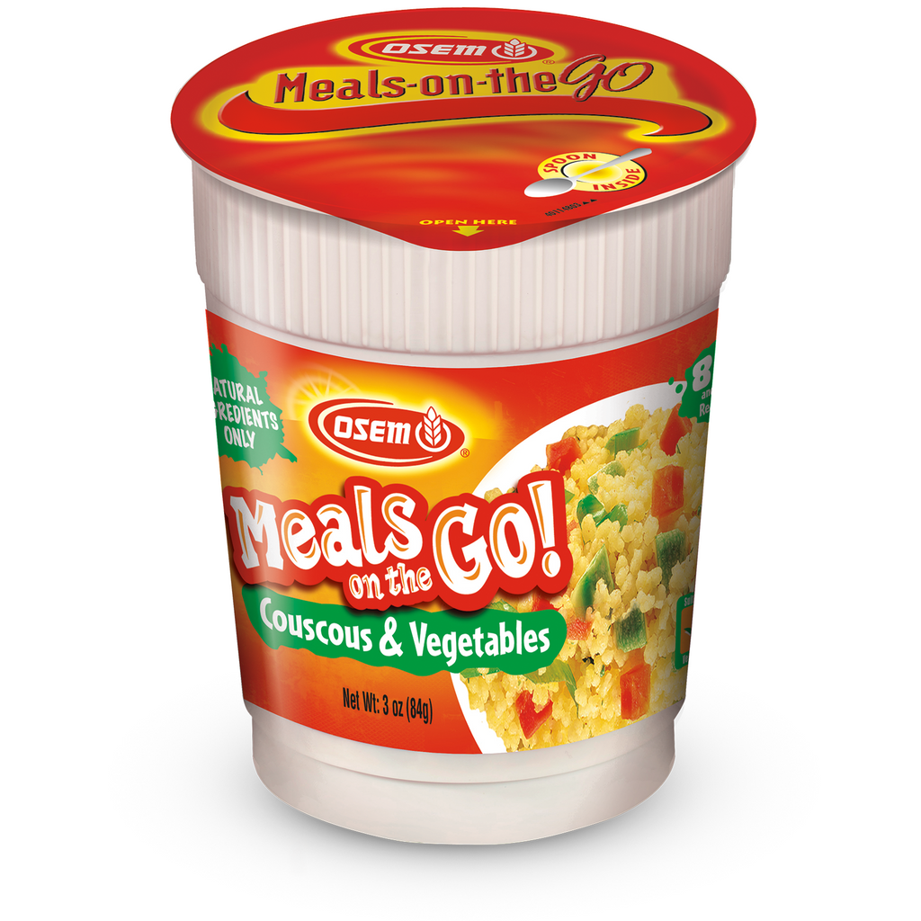 Osem Hot Meal Couscous And  Vegetables 84G