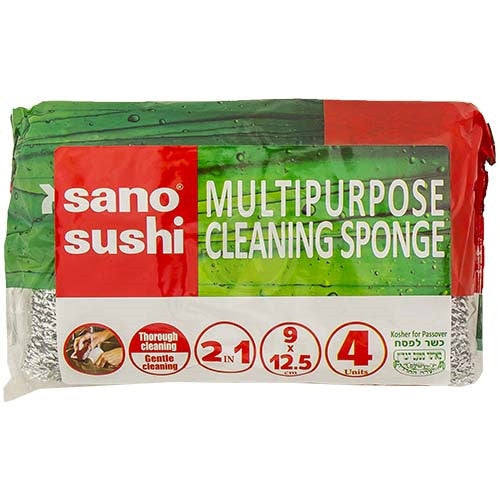 Sano Cleaning Sponge Klp 4 Pack